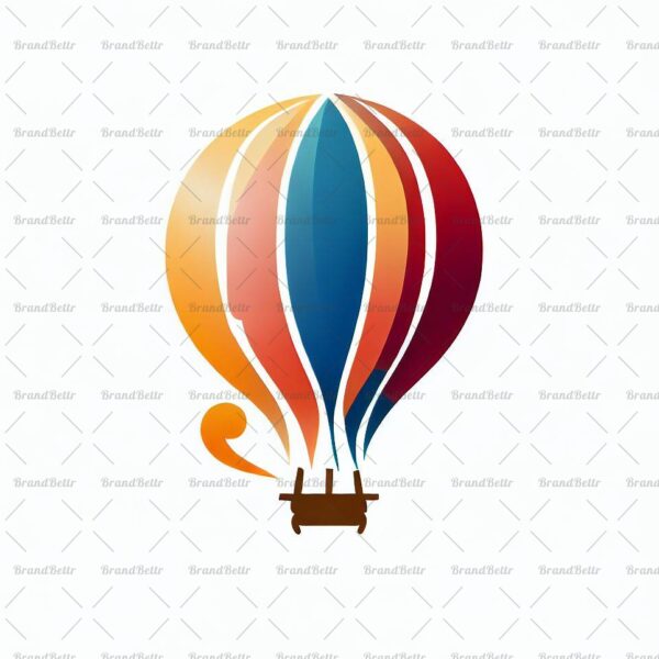 Reisender Heißluftballon